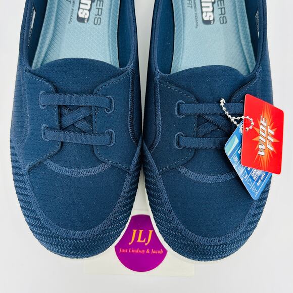 Skechers Women's Slip-ins: On-the-GO Flex - Top Notch Navy 136543W Size 11 Wide - Picture 4 of 13